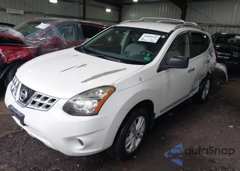 2015 Nissan Rogue Select S из США, поврежденный, VIN JN8AS5MTXFW669449